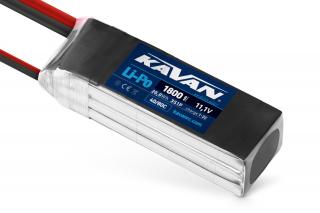 KAVAN: Li-Po akkumulátor 1800mAh/11.1V 40/80C 20.0Wh