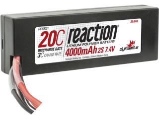 LiPol Reaction akkumulátor 7.4V 4000mAh 20C HC EC3