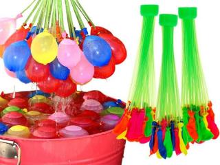 Magické farebné vodné balóniky