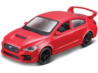 Maisto: Subaru WRX STI 2017 1:40 fém modell autó piros