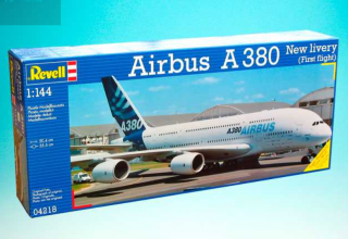 Műanyag modellkészlet repülőgép - Airbus A380 "New Livery" 1:144