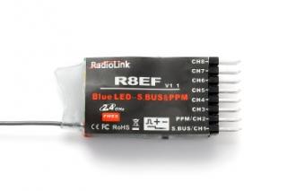 Radiolink R8EF nyolc csatornás 2,4 GHz vevő