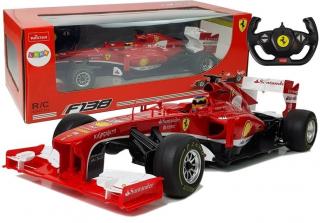 Rastar: RC Távirányítós versenyautó Forma 1 Ferrari F138 Piros 1:12 2.4G