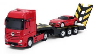 Rastar: RC teherautó Mercedes-Benz Actros vontatójárművel 1:24 2.4GHz
