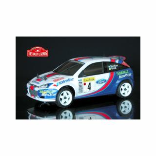 RC autó Rally Legends Ford Focus WRC McRae 2001 1:10 RTR kit