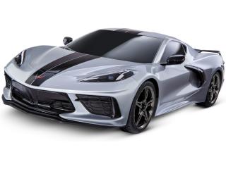 RC autó Traxxas Chevrolet Corvette Stingray 1:10 RTR Szín: ezüst