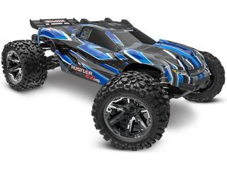 RC autó Traxxas Rustler 1:10 VXL HD 4WD RTR Szín: kék