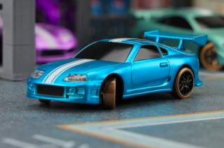 RC DRIFT AUTÓ 1:76 C63DRIFT RC Car RTR Szín: kék