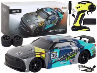 RC drift versenyautó 1:16 4WD, 30 km/h, LED Szín: kék