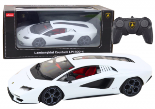 RC távirányítós autó 1:16 Lamborghini Countach LPI 800-4 fehér