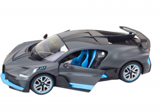 RC távirányítós autó sportmodell Bugatti Divo nyitható ajtók 1:14