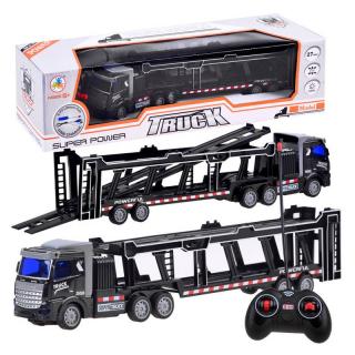 RC Tir autószállítóval távirányítós jármű Power Truck