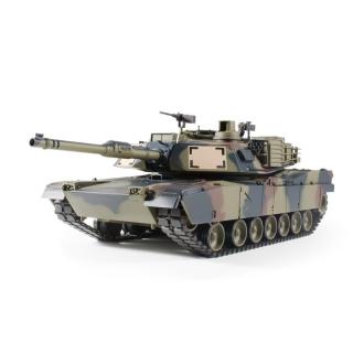 RC TORRO tank 1:16 RC M1A Abrams zöld terepszínű - BB Airsoft+IR (fém övek)