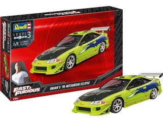 Revell: Műanyag modell Mitsubishi Eclipse 1995 (The Fast and the Furious) 1:25