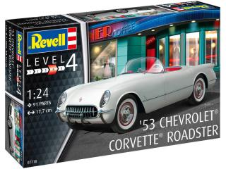 Revell: Műanyag modellkészlet autó - '53 Corvette Roadster (1:24)