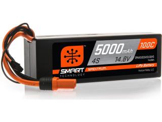 Spektrum Smart LiPo 14.8V 5000mAh 100C HC IC5 akkumulátor