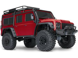 Traxxas TRX-4 Land Rover Defender 1:10 Szín: piros