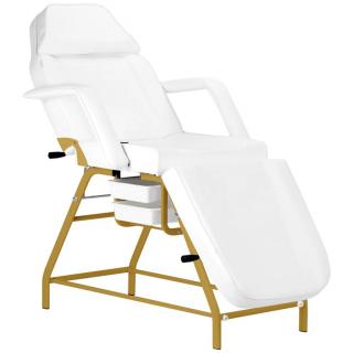 BeautyOne 557G White kozmetikai kezelőágy  180*63 cm | 42 kg | fehér