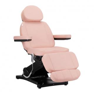 BeautyOne Sillon Classic 3 elektromos kozmetikai kezelőszék Szín: rózsaszín