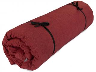 Bodhi Maharaja Shiatsu masszázsmatrac futon levehető huzattal Maharajav Méretek: 200 x 120 cm, Szín: piros (dark red)