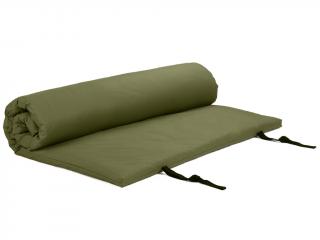 BODHI Shiatsu masszázs matrac futon levehető huzattal (S-L)  200*100*6 cm-től | 12 színben Méretek: 200 x 100 cm, Szín: olíva (loden green)