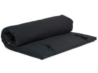 BODHI Shiatsu masszázs matrac futon levehető huzattal (S-L)  200*100*6 cm-től | 6 színben Méretek: 200 x 140 cm, Szín: fekete