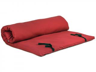 BODHI Shiatsu masszázsmatrac futon levehető huzattal (XL-XXL)  200*200*6 cm-től | 6 színben Méretek: 210 x 240 cm, Szín: bordó (burgundy)