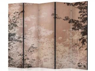 Fabulo 5-részes paraván - Ágak  172 x 225 cm | azonos minta a paraván mindkét oldalán