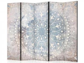 Fabulo 5-részes paraván - Mandala  172 x 225 cm | azonos minta a paraván mindkét oldalán