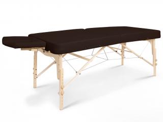 Fabulo Ayurveda összecsukható és hordozható favázas masszázságy  192*81 cm | 21 kg | 2 szín Szín: csoki