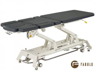 Fabulo Camino Infinity XF2 Hard Top elektromos masszázságy  198*74 cm | 107 kg | szürke