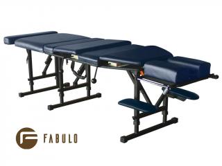 FABULO Chiro-180 hordozható manuálterápiás kezelőágy  180-190*55 cm | 21,7 kg | 4 szín Szín: kék