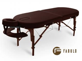 FABULO Diablo Oval Set összecsukható masszázságy  192*76 cm | 16,3 kg | 4 szín Szín: csoki
