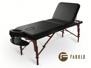 Fabulo Diablo Plus Set összecsukható masszázságy  192*76 cm | 21,1 kg | 4 szín Szín: fekete