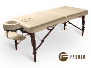 FABULO Diablo Set összecsukható masszázságy  192*76 cm | 16,8 kg | 4 szín Szín: krém