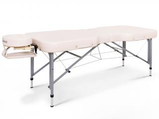 Fabulo Dynamic Contour összecsukható alumínium masszázságy  184*71 cm | 15 kg | 2 szín Szín: krém