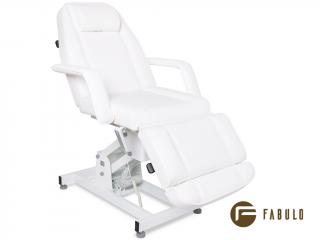 Fabulo Finnegan elektromos kozmetikai kezelőszék  172,5*64 cm | 28 kg | fehér