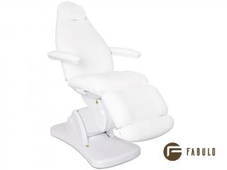 Fabulo Fortuna elektromos kozmetikai kezelőszék  196*56 cm | 88 kg | fehér