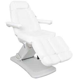 Fabulo Gaia elektromos pedikűrös kezelőszék  183*61 cm | 64 kg | fehér