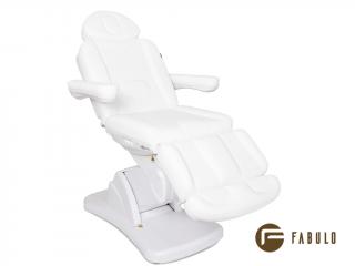 Fabulo Geo elektromos kozmetikai kezelőszék  186*62 cm | 83 kg | fehér