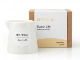 Fabulo masszázsgyertya - Édes élet  120 ml