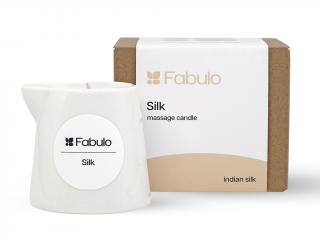 Fabulo masszázsgyertya - Indiai selyem  120 ml