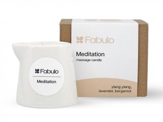 Fabulo masszázsgyertya - Meditáció  120 ml