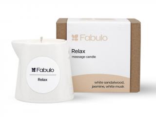 Fabulo masszázsgyertya - Relax  120 ml