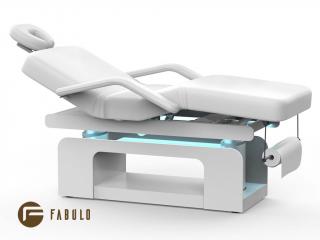Fabulo Nyra Relax fűthető elektromos wellness ágy LED világítással  198*75 cm | 110 kg | fehér