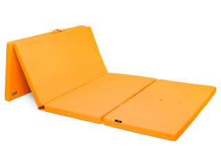 Fabulo összecsukható négyrészes rehabilitációs matrac  200*90*5 cm | 5 kg | 4 szín Szín: sárga