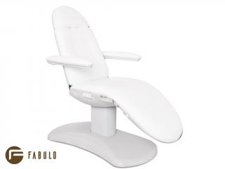 Fabulo Selena elektromos kozmetikai kezelőszék  190*61 cm | 75 kg | fehér