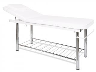 Fabulo Simple fix kozmetikai és masszázs kezelőágy  183*63 cm | 28 kg | fehér