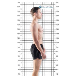 Feövenyessy testtartáselemző fal  80 x 200 cm