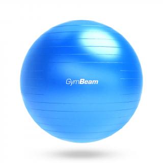 GymBeam FitBall fitnesz labda - Ø 85 cm  + Ajándék: pumpa Szín: neon kék